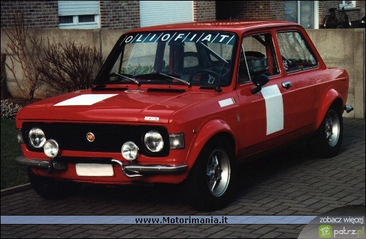 Fiat 128 Rally tuning